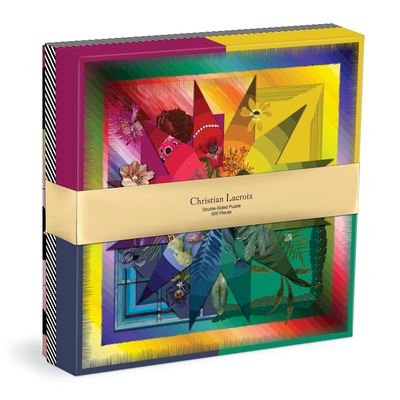 Cover for Christian Lacroix · Christian Lacroix Botanic Rainbow 500 Piece Double-Sided Puzzle (GAME) (2022)