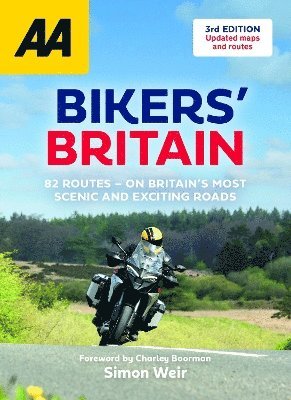 Cover for Simon Weir · AA Bikers' Britain (Spiral Book) [3 New edition] (2024)