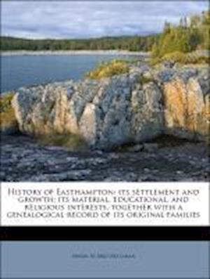 Cover for Lyman · History of Easthampton: its settl (Book)