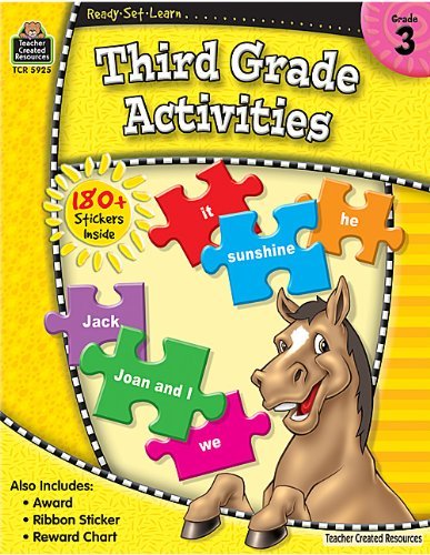 Cover for Teacher Created Resources Staff · Ready-set-learn: 3rd Grade Activities (Paperback Bog) (2008)