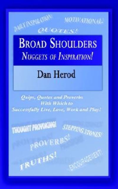 Cover for Dan Herod · Broad Shoulders (Paperback Book) (2006)