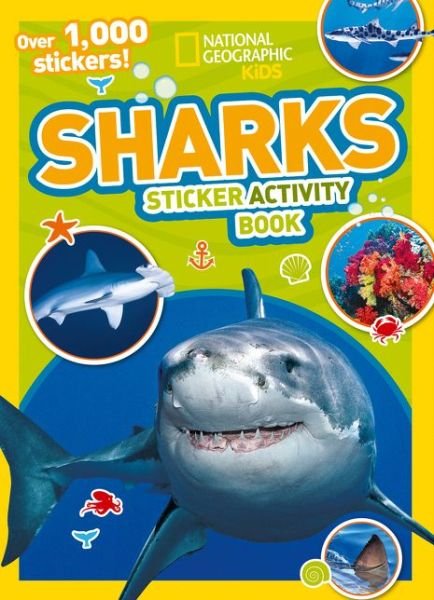 Cover for National Geographic Kids · Sharks Sticker Activity Book: Over 1,000 Stickers! (Paperback Bog) (2014)