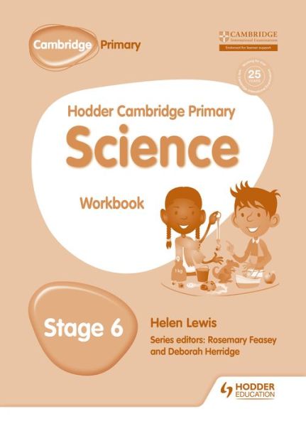 Cover for Helen Lewis · Hodder Cambridge Primary Science Workbook 6 (Paperback Book) (2017)