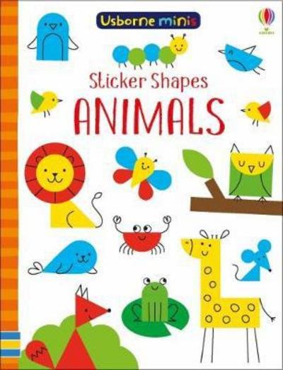 Sticker Shapes Animals - Usborne Minis - Sam Smith - Bøger - Usborne Publishing Ltd - 9781474940252 - 5. april 2018