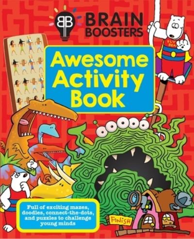 Cover for Editors of Phoenix International Publications · Brain Games Kids - Awesome Activity Book - 40 Pages - Pi Kids (Book) (2019)