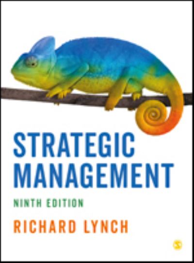 Cover for Richard Lynch · Strategic Management (Hardcover Book) [9 Revised edition] (2021)