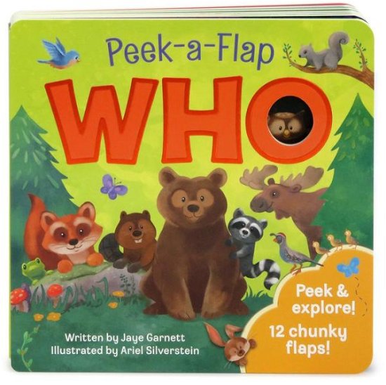 Cover for Jaye Garnett · Who: Peek a Flap Childrens Board Book (Board book) (2020)