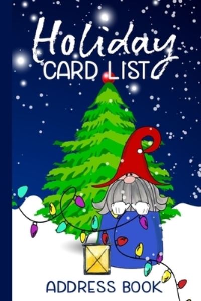 Cover for Weareads Books · Holiday Card List Address Book (Paperback Book) (2019)