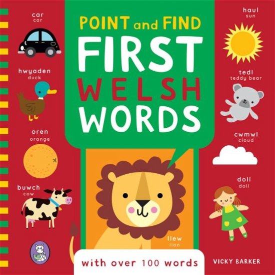 Cover for Vicky Barber · Point and Find: First Welsh Words (Hardcover Book) [Bilingual edition] (2023)
