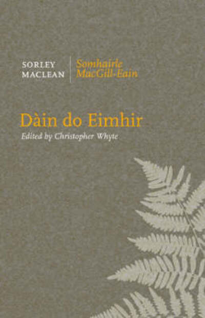 Cover for Sorley Maclean · Dain Do Eimhir (Paperback Book) (2008)