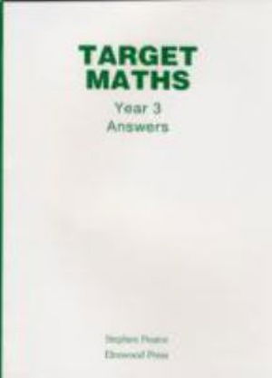 Cover for Stephen Pearce · Target Maths Year 3 Answers - Target Maths (Paperback Book) (2002)