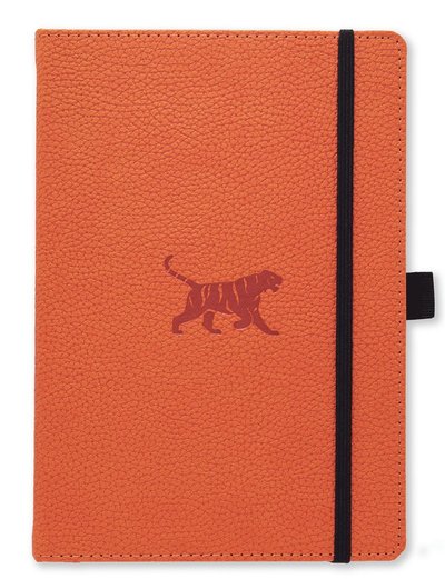 Cover for Notebooks Dingbats* · Dingbats* Wildlife A5+ Dotted - Orange Tiger Notebook (Oracle cards) (2018)