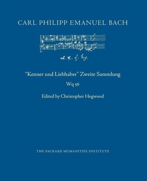 Cover for Carl Philipp Emanuel Bach · &quot;Kenner und Liebhaber&quot; Zweite Sammlung (Paperback Book) (2017)
