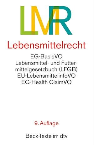 Cover for Dtv Verlagsgesellschaft · Lebensmittelrecht (Paperback Bog) (2021)