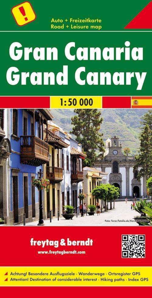 Cover for Freytag &amp; Berndt · Freytag &amp; Berndt Road Map: Gran Canaria (Hardcover Book) (2015)