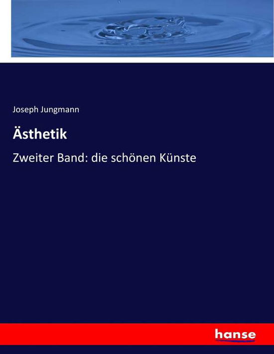 Cover for Jungmann · Ästhetik (Book) (2017)