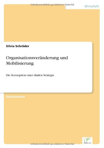 Cover for Silvia Schroder · Organisationsveranderung Und Mobilisierung (Paperback Book) [German edition] (2001)