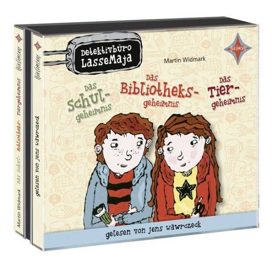 Cover for Martin Widmark · Cd Detektivbüro Lassemaja-box - Das Schulgeheimnis - Das Bibliotheksgeheimnis - Das Tiergeheimnis (CD) (2016)