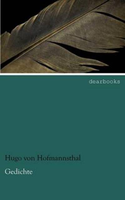 Cover for Hugo Von Hofmannsthal · Gedichte (Paperback Book) [German edition] (2012)