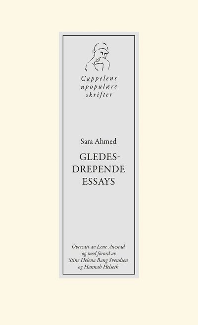 Cover for Sara Ahmed · Gledesdrepende essays (Sewn Spine Book) (2021)