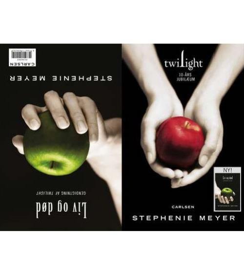 Cover for Stephenie Meyer · Twilight 10-års jubilæum / Liv og død (Sewn Spine Book) [1º edição] (2015)
