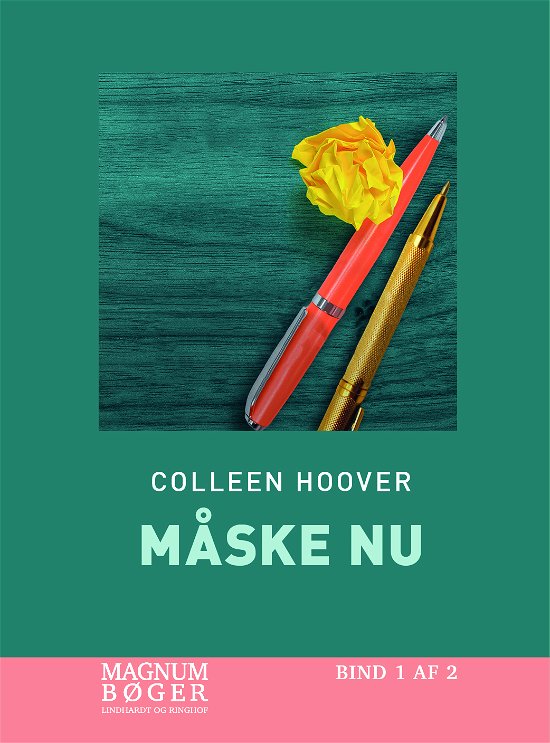 Cover for Colleen Hoover · Måske nu (Storskrift) (Innbunden bok) [1. utgave] (2024)