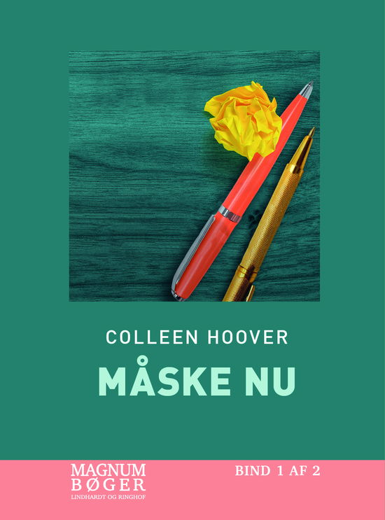 Cover for Colleen Hoover · Måske nu (Storskrift) (Innbunden bok) [1. utgave] (2024)