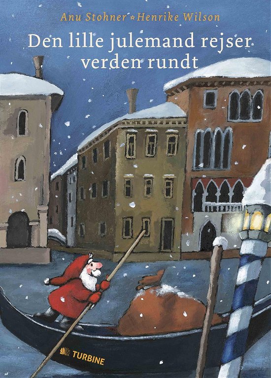 Cover for Anu Stohner · Den lille julemand rejser verden rundt (Hardcover Book) (2015)