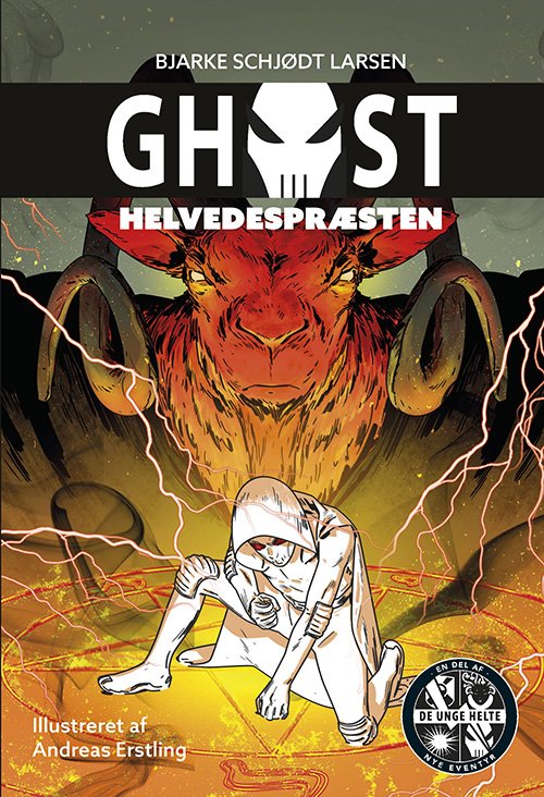 Cover for Bjarke Schjødt Larsen · GHOST: GHOST 7: Helvedespræsten (Inbunden Bok) [1:a utgåva] (2020)