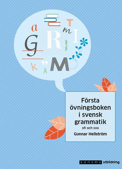 Cover for Gunnar Hellström · Första övningsboken i svensk grammatik (Paperback Book) (2020)