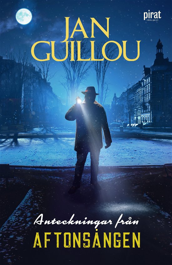 Cover for Jan Guillou · Anteckningar från aftonsången (Innbunden bok) (2024)