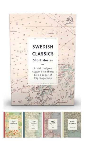 Cover for August Strindberg · Box with four Swedish Classics (Bok) (2017)