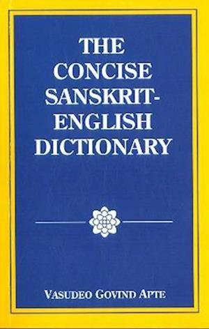 Cover for Vasudeo Govind Apte · The Concise Sanskrit English Dictionary (Paperback Bog) (2023)