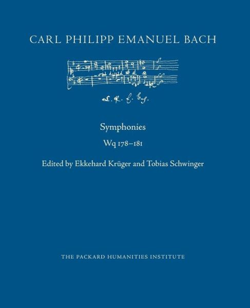 Symphonies, Wq 178-181 - Carl Philipp Emanuel Bach - Books - Independently Published - 9798580201252 - December 11, 2020