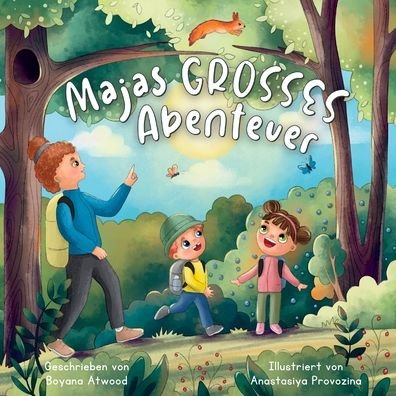 Cover for Boyana Atwood · Majas Grosses Abenteuer (Paperback Bog) [Large type / large print edition] (2022)