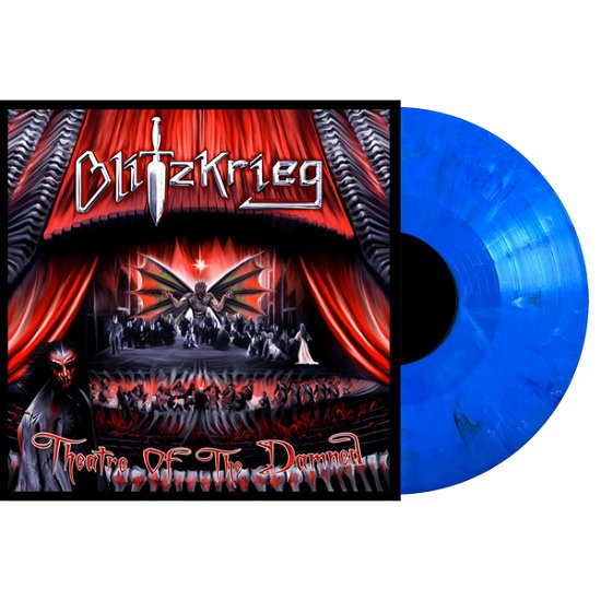 Cover for Blitzkrieg · Theatre of the Damned (Blue Vinyl) (LP) (2021)