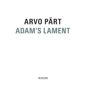 Cover for Arvo Pärt · Adam's Lament (CD) (2011)