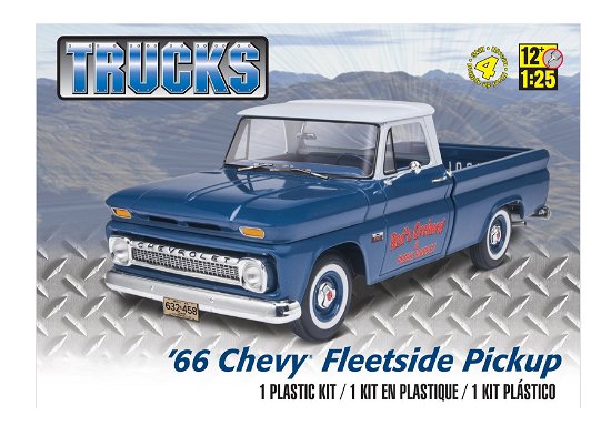 1966 Chevy Fleetside Pickup ( 17225 ) - Revell - Merchandise - Revell - 0031445072253 - 