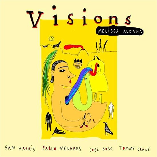 Visions - Melissa Aldana - Musiikki - MOTEMA - 0181212003253 - perjantai 24. toukokuuta 2019