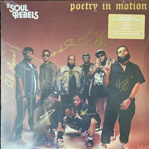Cover for Soul Rebels · Soul Rebels (The) - Poetry In Motion (Autographed, Indie-Retail Exclusive) (LP) (2019)