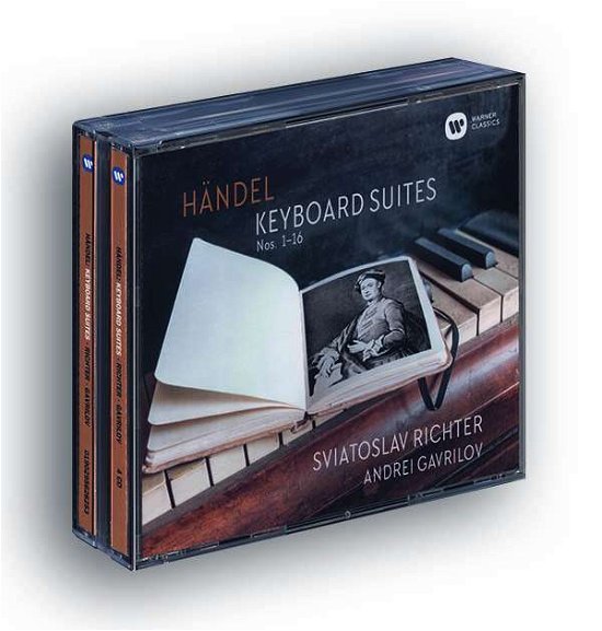Cover for Georg Friedrich Händel (1685-1759) · Klaviersuiten Nr. 1-16 (CD)