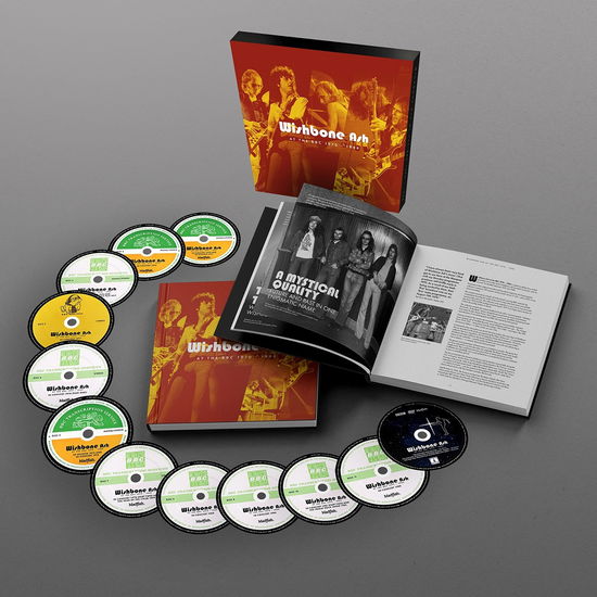 Cover for Wishbone Ash · At the BBC 1970-1988 (CD/DVD) [Deluxe Box Set edition] (2025)