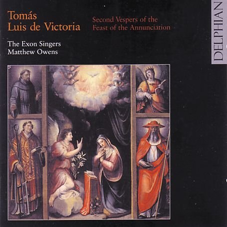 Victoria Second Vespers Of Th - Exon Singers / Matthew Ow - Musik - DELPHIAN RECORDS - 0801918340253 - 22. september 2004