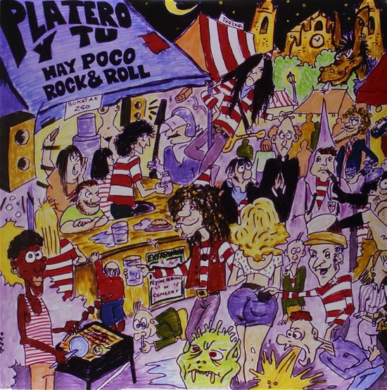 Cover for Platero Y Tu · Hay Poco Rock &amp; Roll (LP) (2014)