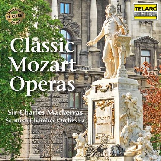 Cover for Sir Charles Mackerras &amp; Scottish Chamber Orchestra · Classic Mozart Operas (CD) (2020)