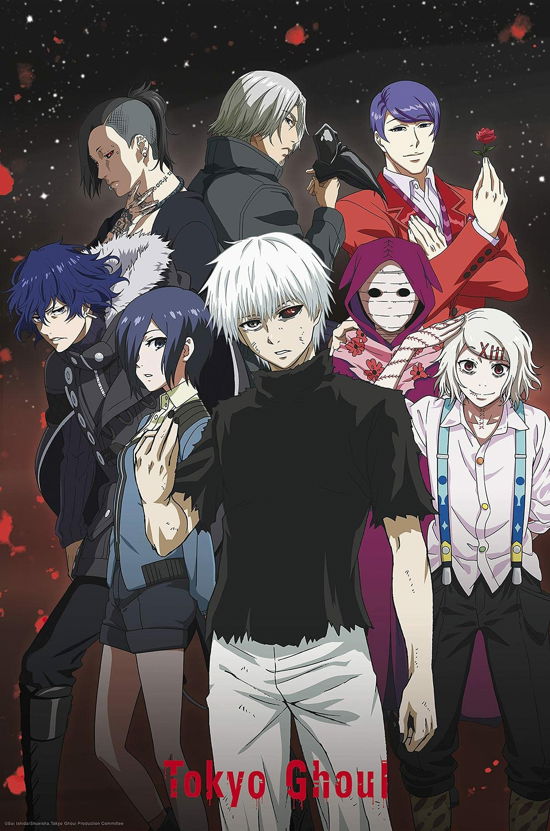 TOKYO GHOUL - Poster - Group (91.5x61) - Großes Poster - Merchandise -  - 3665361060253 - 7. februar 2019