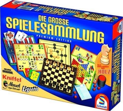 Große Spielesammlung (49125) - Schmidt Spiele - Bøger - SCHMIDT SPIELE - 4001504491253 - 22. juni 2009