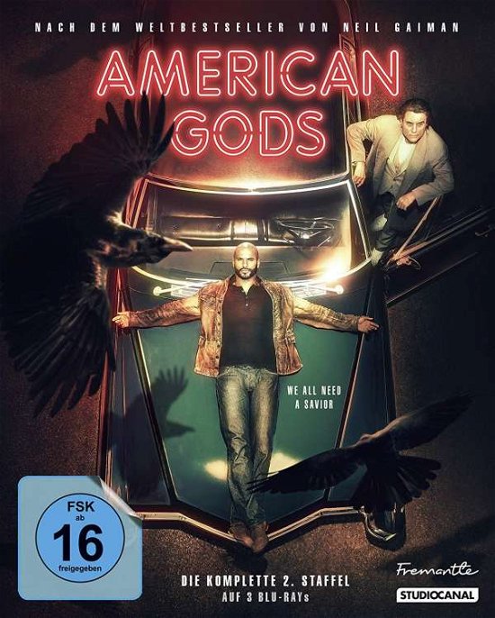 Cover for Whittle,ricky / Mcshane,ian · American Gods / Collectors Edition/2.staffel (Blu-ray) (2019)