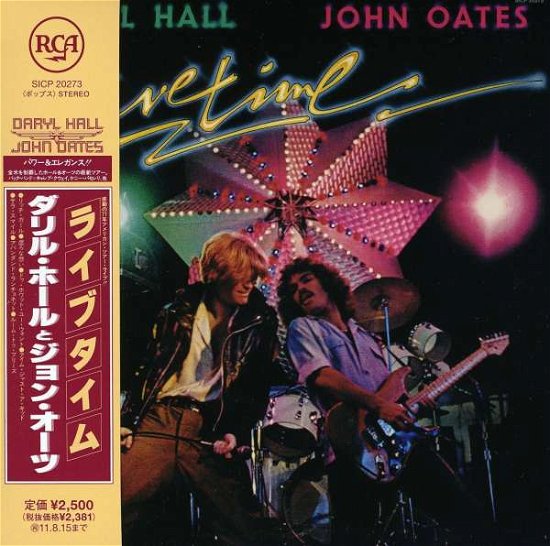 Cover for Hall &amp; Oates · Livetime (CD) [Remastered edition] (2011)