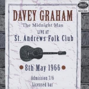 Cover for Davey Graham · Live At St Andrews. 8Th May 1966 (CD) (2008)